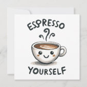 Espresso Sie selbst Kaffee (Rückseite)