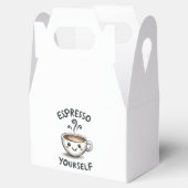Espresso Sie selbst Kaffee Geschenkschachtel (Geöffnet)