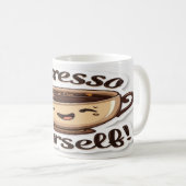 Espresso Sie selbst - Kaffee Lover Kaffeetasse (VorderseiteRechts)