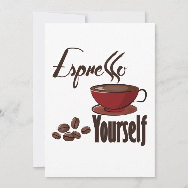 Espresso Sie selbst Kaffee Pub Express (Vorderseite)