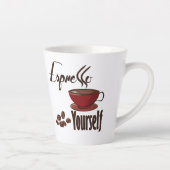 Espresso Sie selbst Kaffee Pub Express Milchtasse (Rechts)