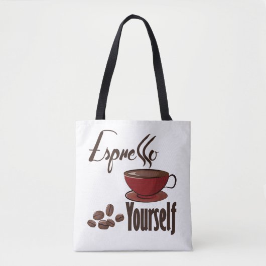 Espresso Sie selbst Kaffee Pub Express Tasche (Vorderseite)