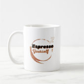 Espresso Sie selbst Kaffee Tasse (Links)