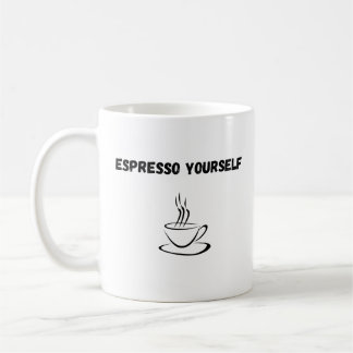 Espresso Sie selbst! Kaffeetasse