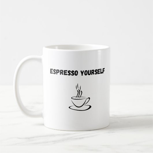 Espresso Sie selbst! Kaffeetasse (Links)