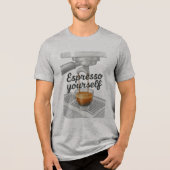 Espresso Sie selbst Premium Männer-T - Shirt (Vorderseite)