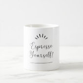Espresso Sie selbst Tasse (Mittel)