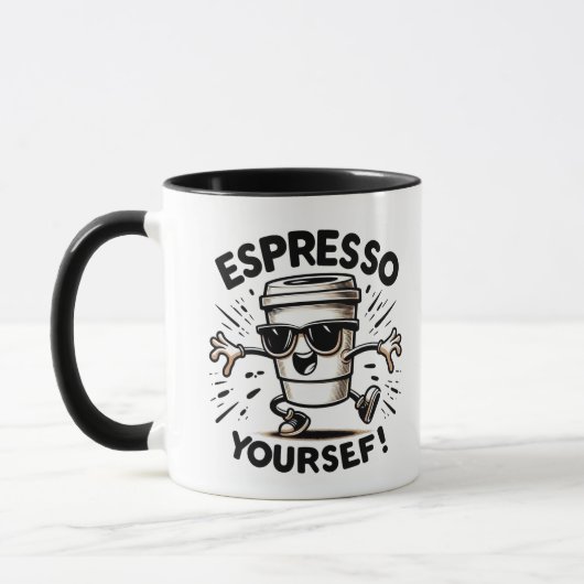 Espresso Sie selbst! Tasse (Links)