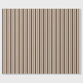 Espresso Stripe Blend Geschenkpapier (Flach)