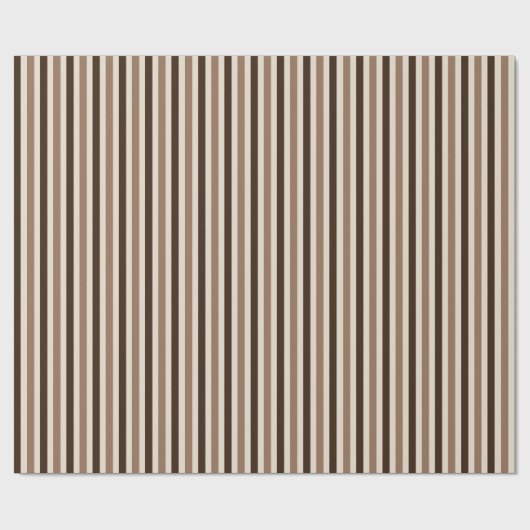 Espresso Stripe Blend Geschenkpapier (Flach)