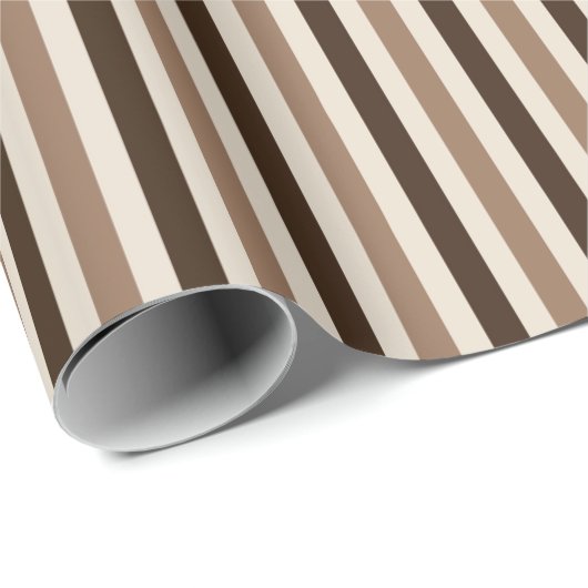 Espresso Stripe Blend Geschenkpapier (Rolleneckpunkt)