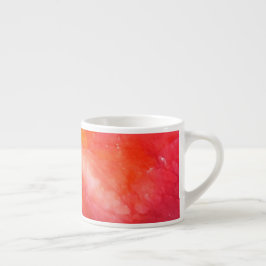 Espresso-Tasse 177ml gelb-orange-rot Espressotasse