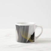 Espresso Tasse Abstrakte Art Schwarz-weiß (Rechts)