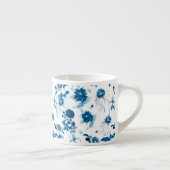 Espresso Tasse-Blue Floral Espressotasse (Rechts)