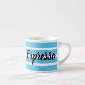 Espresso Tasse - Blue Hoops (Rechts)