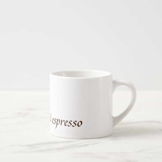 Espresso-Tasse /Cup mit Letter P Pancake Design Espressotasse (Rechts)