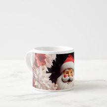 Espresso-Tasse des Weihnachtsmannes