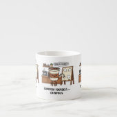 Espresso Tasse - Funny Coffee Cup Geschenk (Vorderseite)
