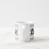 Espresso Tasse - Graue Hopfen (Rückseite)