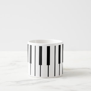 Espresso-Tasse Klavier Musik Espressotasse