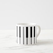 Espresso-Tasse Klavier Musik Espressotasse (Vorderseite Rechts)