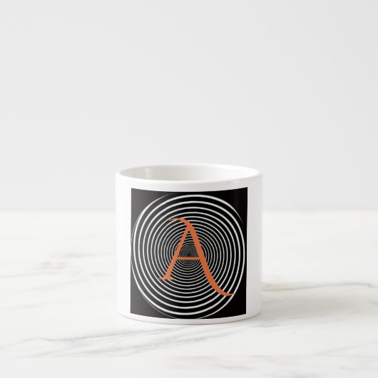 ESPRESSO-Tasse MIT CUSTOM-MONOGRAMM Espressotasse (Vorderseite)