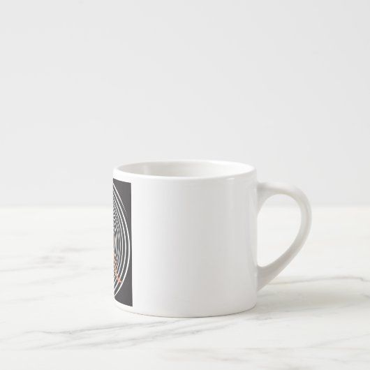 ESPRESSO-Tasse MIT CUSTOM-MONOGRAMM Espressotasse (Rechts)