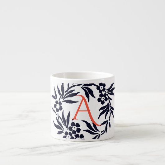 ESPRESSO-Tasse MIT CUSTOM-MONOGRAMM Espressotasse (Vorderseite)
