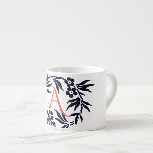 ESPRESSO-Tasse MIT CUSTOM-MONOGRAMM Espressotasse (Vorderseite Rechts)