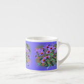 Espresso-Tasse mit lila Sternen Espressotasse (Rechts)
