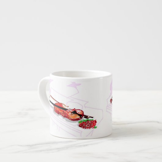 Espresso Tasse: Musik erfreuen Espressotasse (Vorderseite Links)