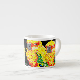 Espresso Tasse Parrots