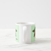 Espresso-Tasse: Poinsettia Espressotasse (Rückseite)