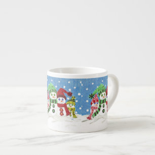 Espresso Tasse Snowmen