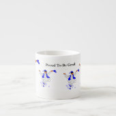 Espresso Tasse Stolz auf Griechisch (Vorderseite)