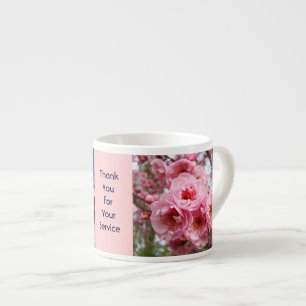 Espresso Tasse Vielen Dank für Ihren Service