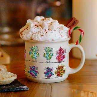 Espresso-Tasse (Whimsical Birds 01) Espressotasse