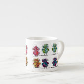 Espresso-Tasse (Whimsical Birds 01) Espressotasse (Vorderseite Rechts)
