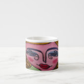 Espresso-Tasse (Whimsical Woman 02) Espressotasse (Vorderseite)