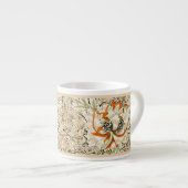 ESPRESSO-TASSE: WILLIAM MORRIS : HONEYSUCKLE ESPRESSOTASSE (Vorderseite Rechts)