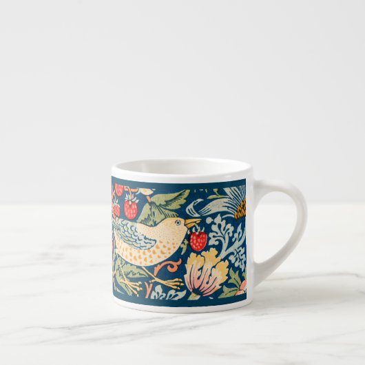 ESPRESSO-TASSE: WILLIAM MORRIS : STRAWBERRY THIEVE ESPRESSOTASSE (Rechts)