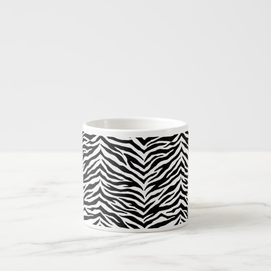 Espresso Tasse-Zebra Print Espressotasse (Vorderseite)