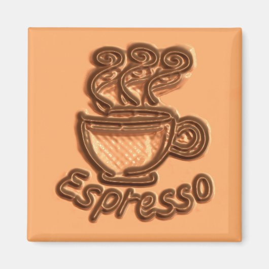 Espresso Tile Magnet (Vorne)