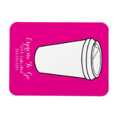 Espresso-To-Go-Geschäftslösung Magnet (Horizontal)
