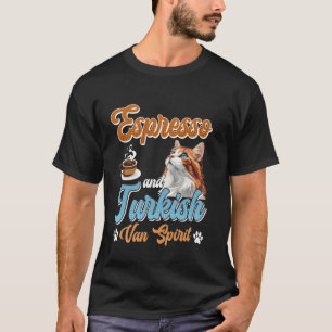 ESPRESSO UND TÜRKISCHER VANILLE GEIST Cat Daddy Co T-Shirt