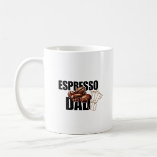 Espresso-Vater Kaffee-Liebhaber Vatertagsgeschenk Kaffeetasse