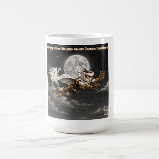 Espresso Vollstrecker vs. Kissenmonster Kaffeetasse (Mittel)