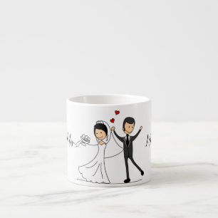 Espresso Wedding Cups Espressotasse