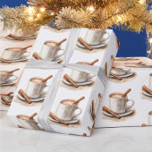 Espresso Wrapping Paper Geschenkpapier