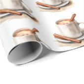 Espresso Wrapping Paper Geschenkpapier (Rolleneckpunkt)